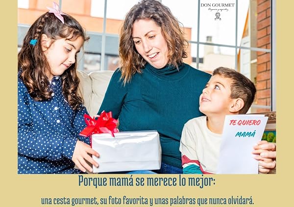 DON GOURMET, Cesta Gourmet para Regalar, Personalizable, Queso curado, jamón ibérico, chorizo ibérico, lote embutidos ibéricos, aceite de oliva, pack ibéricos, Regalo Día de la Madre. (CESTA 6) - 5