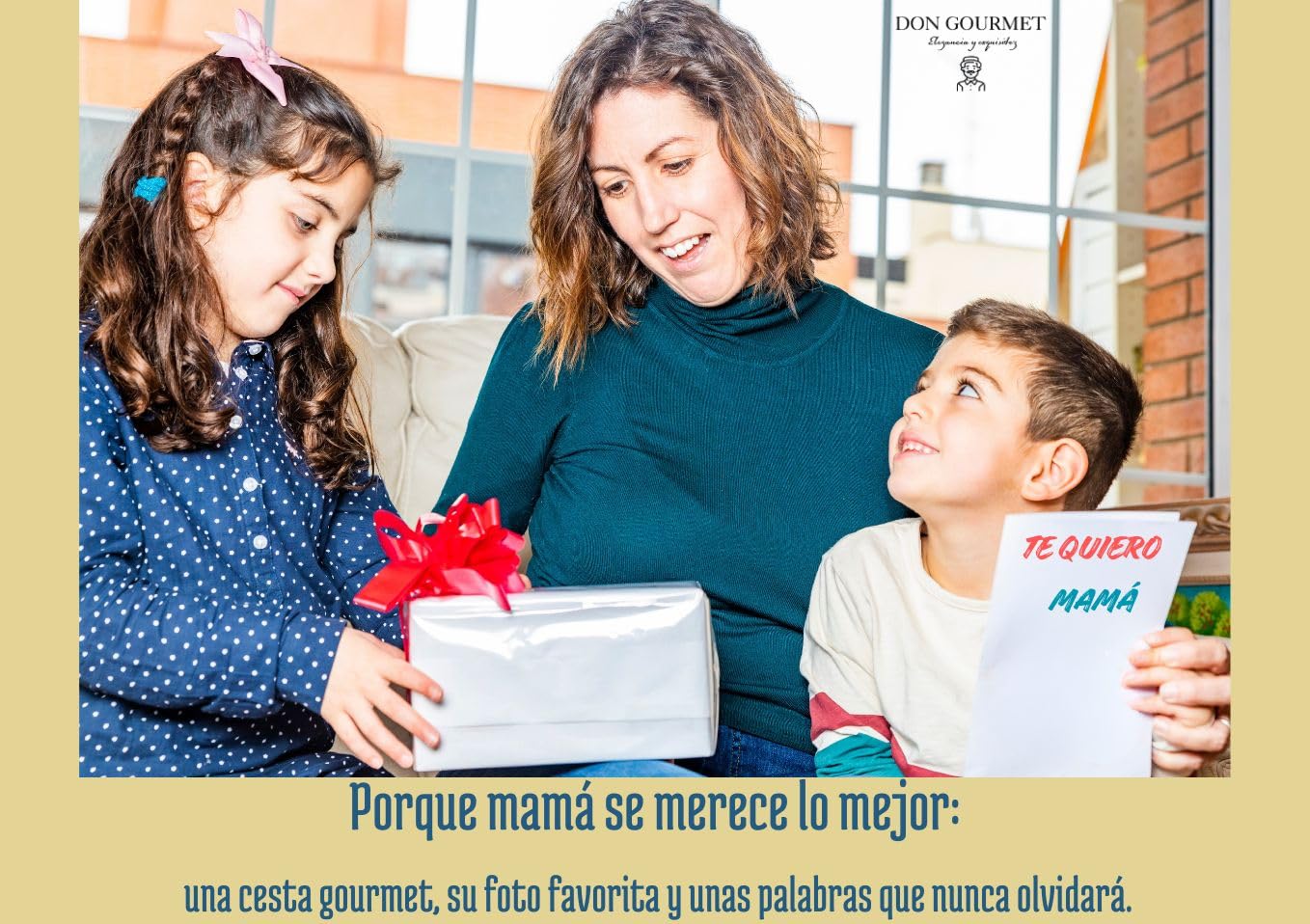 DON GOURMET, Cesta Gourmet para Regalar, Personalizable, Queso curado, jamón ibérico, chorizo ibérico, lote embutidos ibéricos, aceite de oliva, pack ibéricos, Regalo Día de la Madre. (CESTA 6) - 5