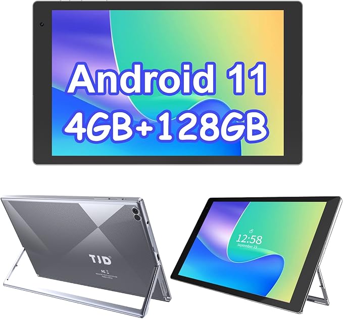 Tablet 10 Inch Android 11 Tablets,4GB RAM 128GB ROM 512GB Expandable