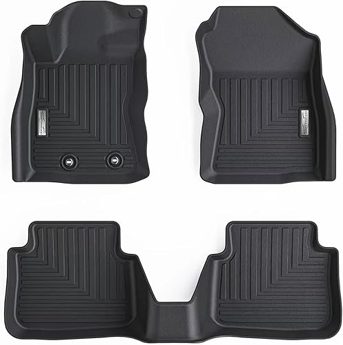 Alfombrillas compatibles con Subaru Crosstrek 2018-2023Subaru Impreza 2017-2023, protección para todo tipo de clima, revestimientos de suelo de 1 y