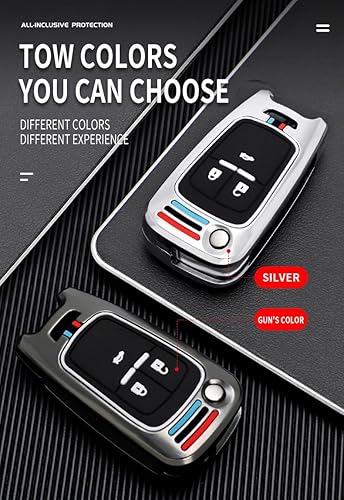 Miniatura 7 de HIBEYO Funda plegable de 3 botones para llavero Buick para Chevrolet Cruze Aveo Trax Opel Astra Corsa Meriva Zafira Antara J accesorios