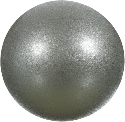 Pelota de pilates, 9 pulgadas, suave, gruesa, antiestallidos y antideslizantes, mini pelota de yoga para fitness, estiramiento, gimnasio, pequeña