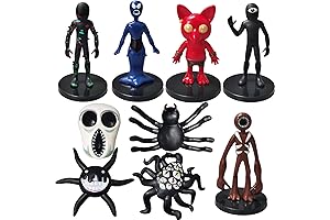 9-Pack Doors Roblox Figure Action Set: perfect Halloween Holiday Birthday Toys