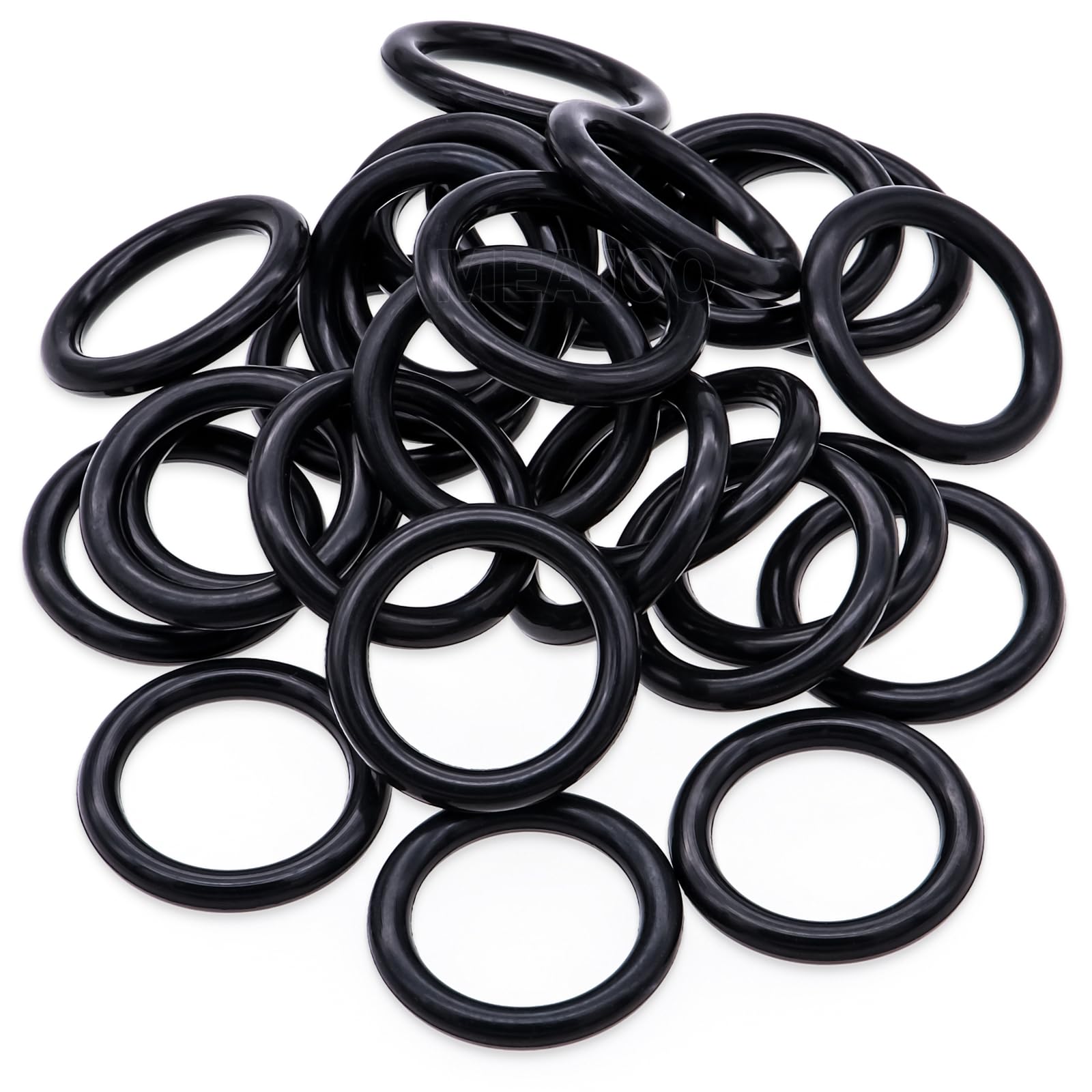 MEAJOO 25PCS 11105 O-Ring for Harley Davidson Motorcycles, Genuine OEM Size Nitrile Seal, Fits Touring, Softail, Dyna Models - Engine, Transmission,