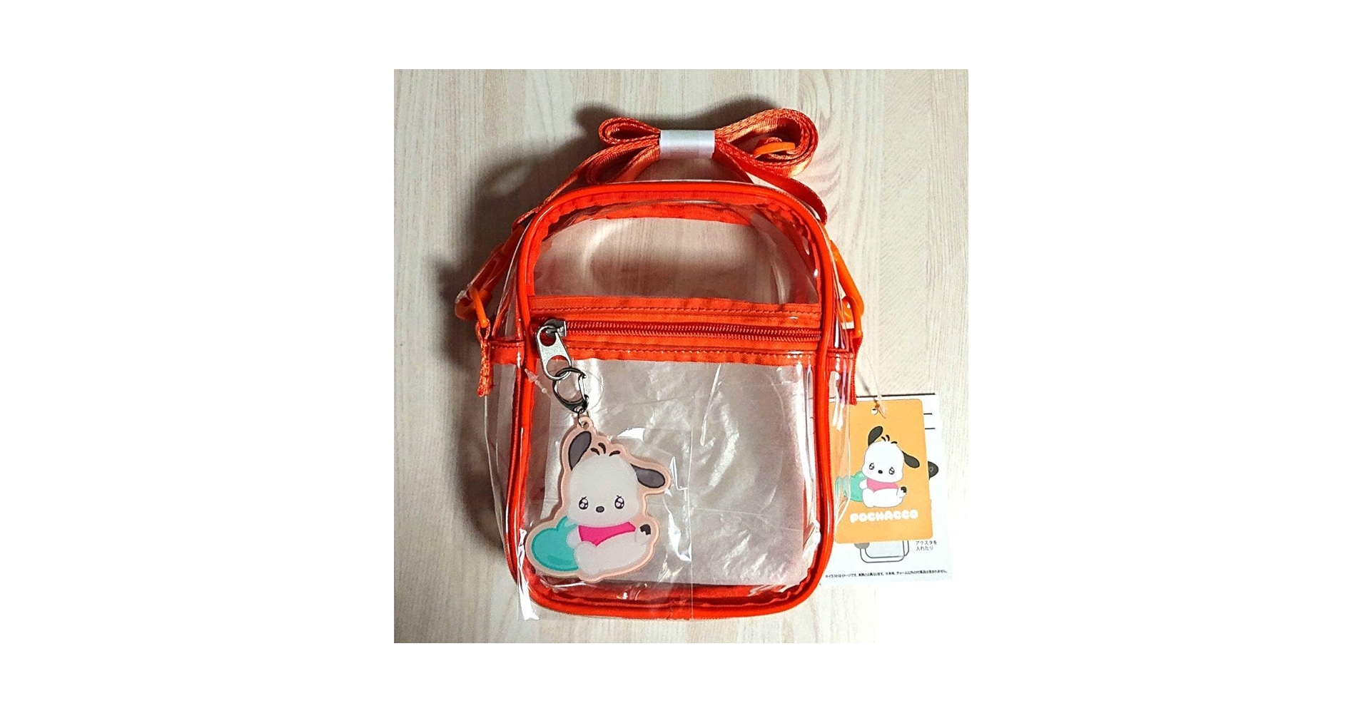 90s ポチャッコ ライト カップ カメラ バック等　まとめ売り Amazon.co.jp: しまむら クリアバッグ SANRlO ポチャッコ : おもちゃ