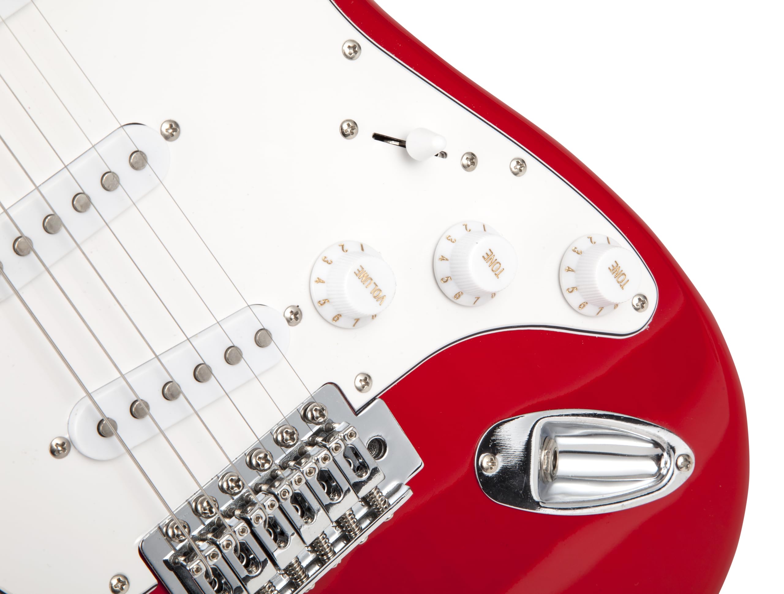 RockJam Full Size Electric Guitar Kit with 10-Watt Guitar Amp