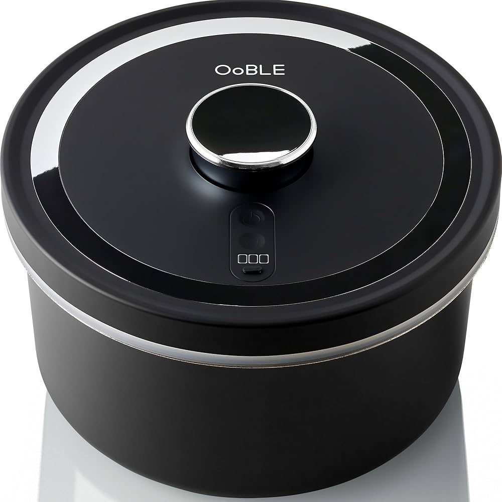 Amazon｜OoBLE(オーブル) 正規品 真空保存容器 米びつ 密閉容器 お米