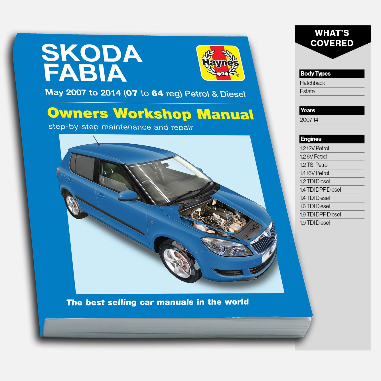 Skoda Fabia Petrol & Diesel (May '07-'14) 07 To 64 by Peter Gill PAPERBACK