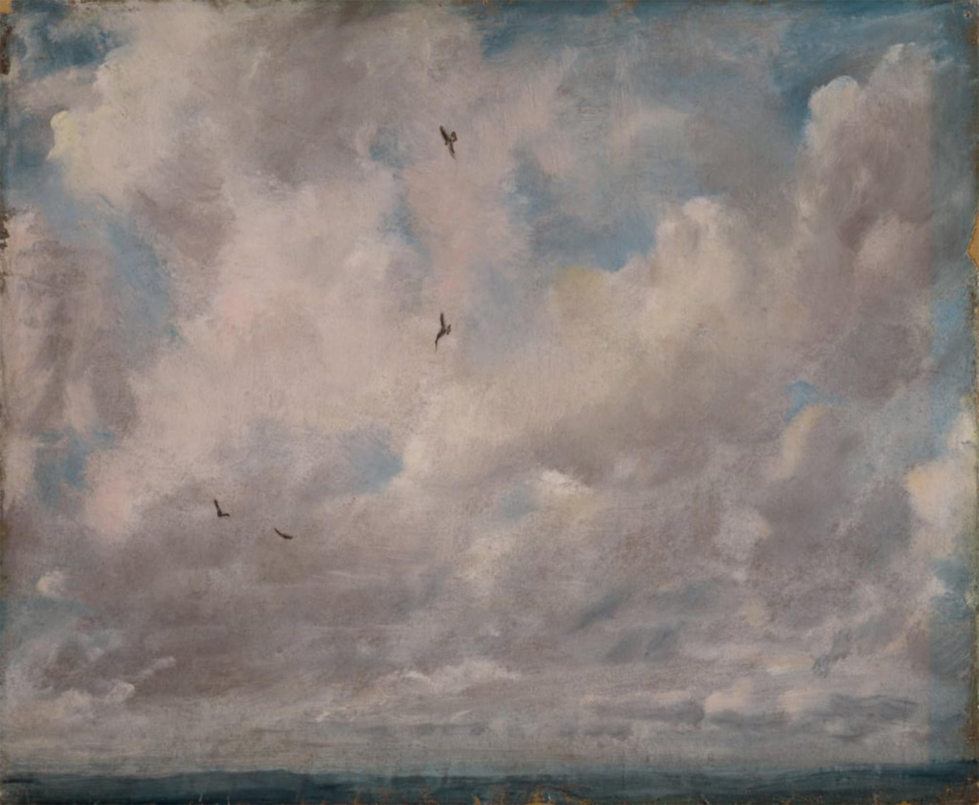 Impression Nuage John Constable pour habiller un grand mur vide