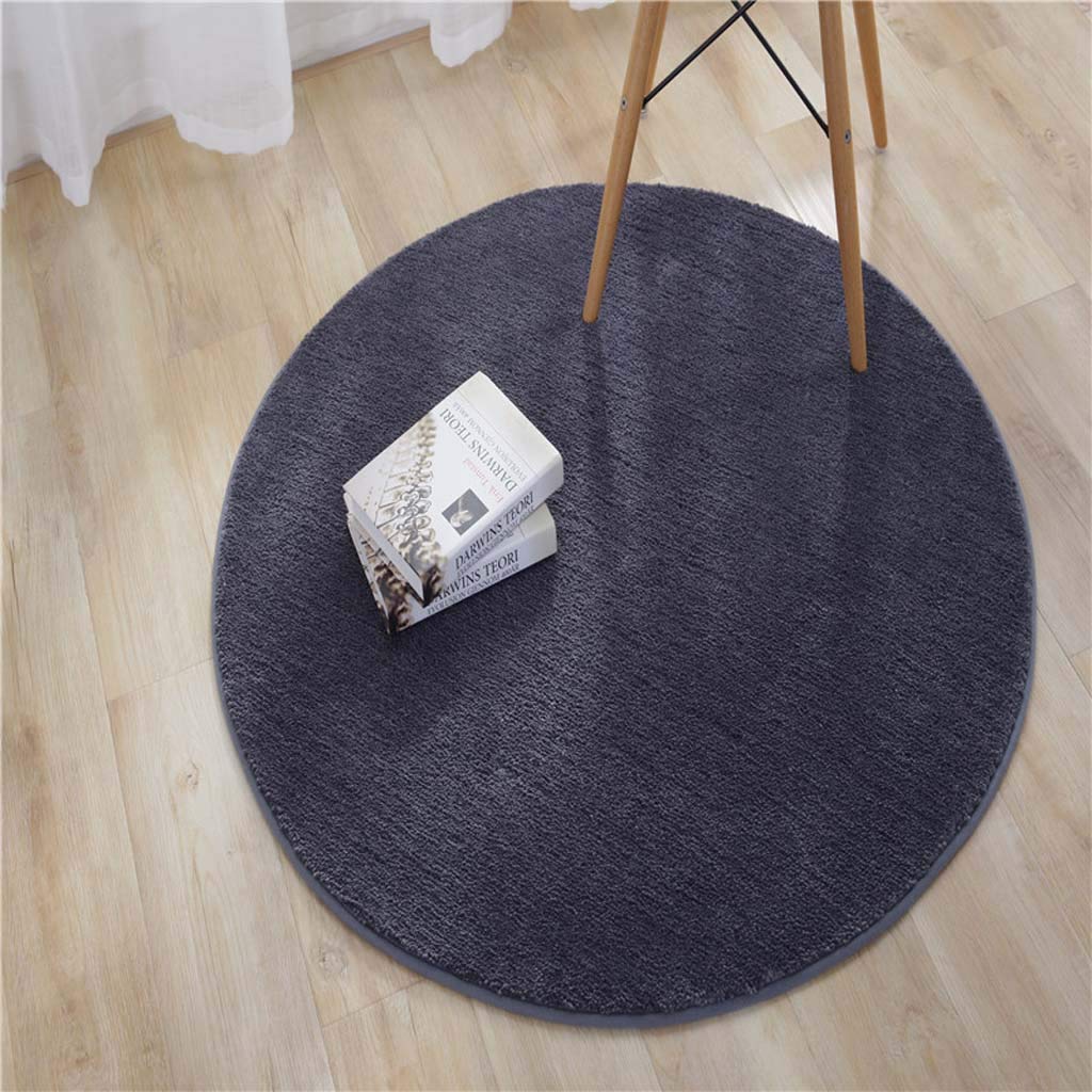 Tapis de chevet 150cm de couleur unie pour une chambre élégante et épurée