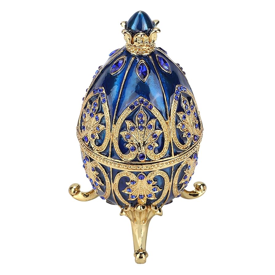 Amazon｜卵の形たまご ジュエリーボックス イースター エッグ