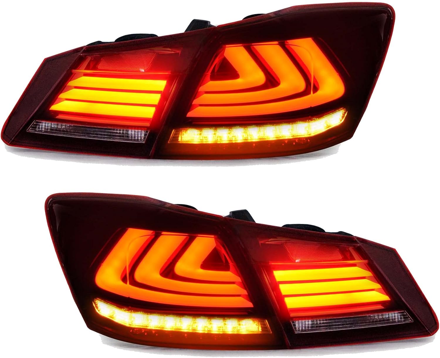 VLAND LED Tail Lights Assembly Pair For 2013 2014 2015