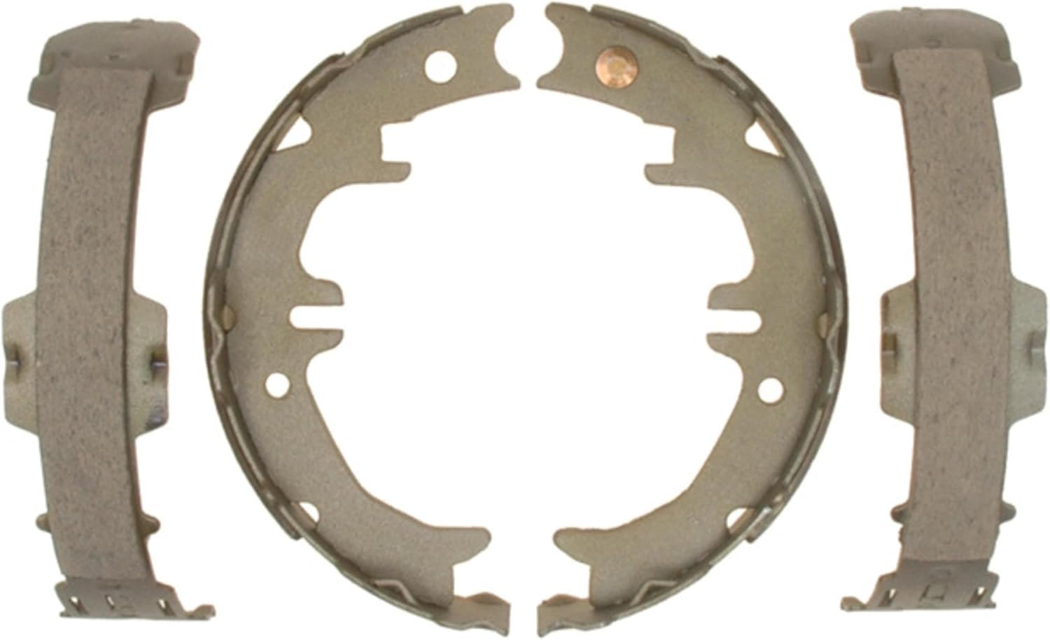 ACDelco Gold 17851B (88877079) Bonded Rear Parking Brake Shoe Set