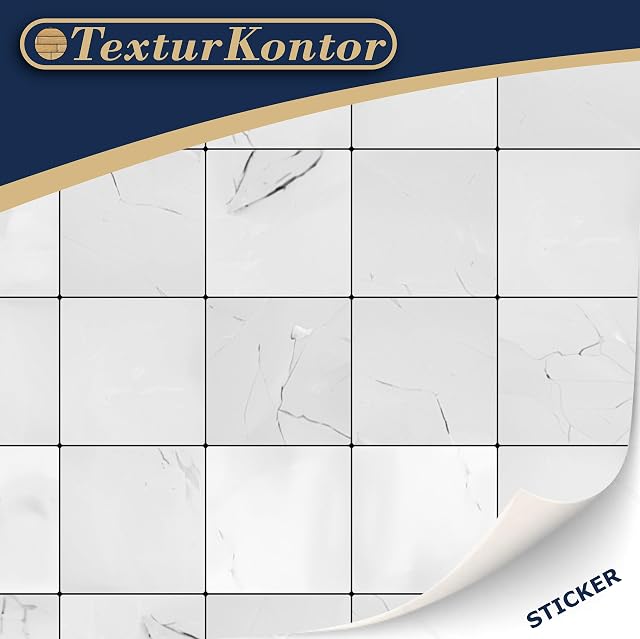 Foto 2 de 4 de 3 Hojas Autoadhesivas para Casas de Muñecas, Escala 1:12 (Azulejos Blancos Cuadrados)