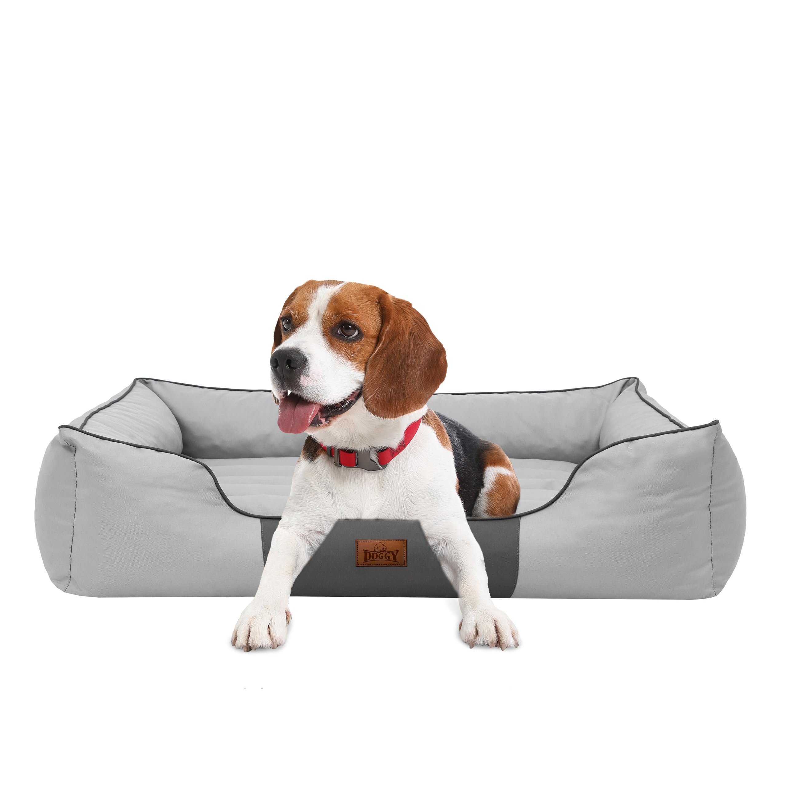 Cuccia per animali domestici, cuscino per cani, cuccia per cani, lettino, cuscino per cani, letto per cani, materasso XL – 85 x 65 cm cenere