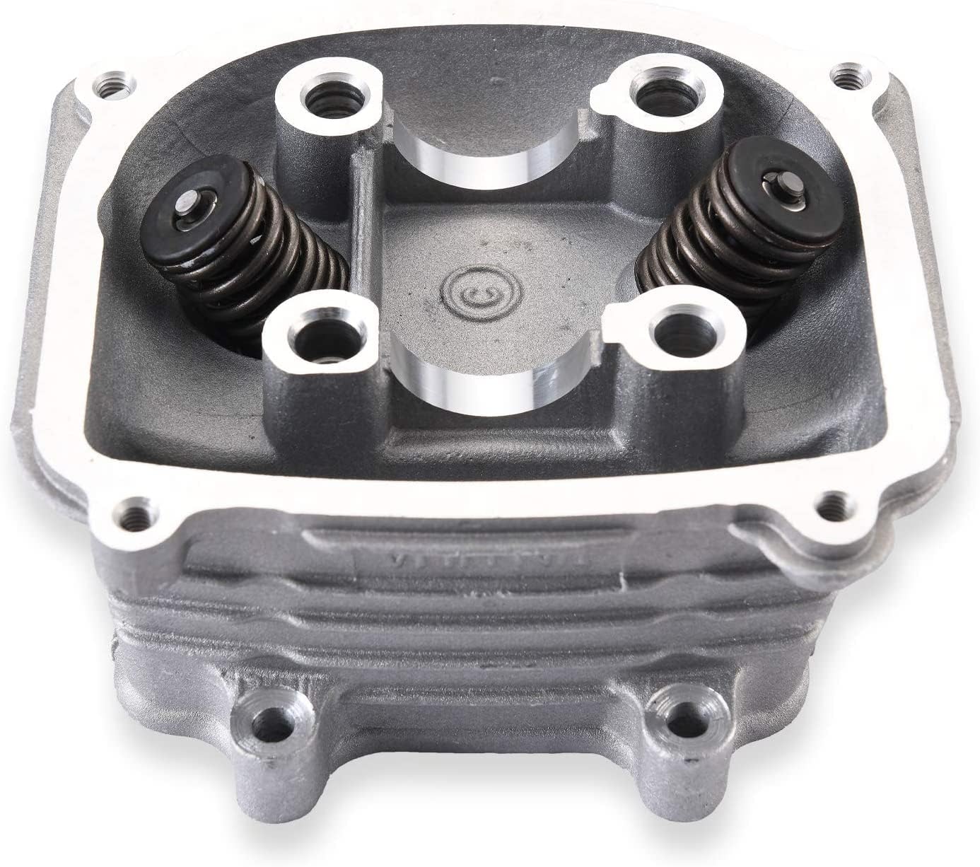 GY6 180cc Cylinder Head Kit Assy 61mm Big Bore with 69mm Valves for 152QMI 157QMJ Scooter Moped ATV Go Kart Quad