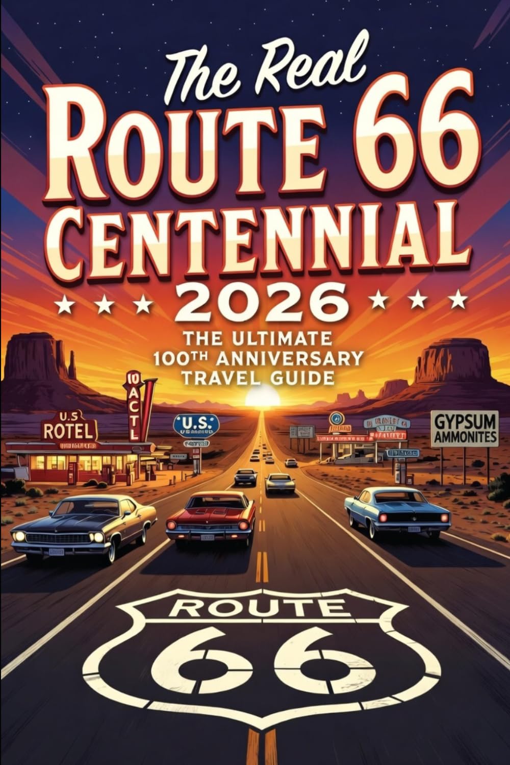 The Real Route 66 Centennial 2026: The Ultimate 100th Anniversary Travel Guide: Discover the Best of the Mother Road’s Restored Neon, Vintage Motels, ... for the 100th Anniversary Celebration