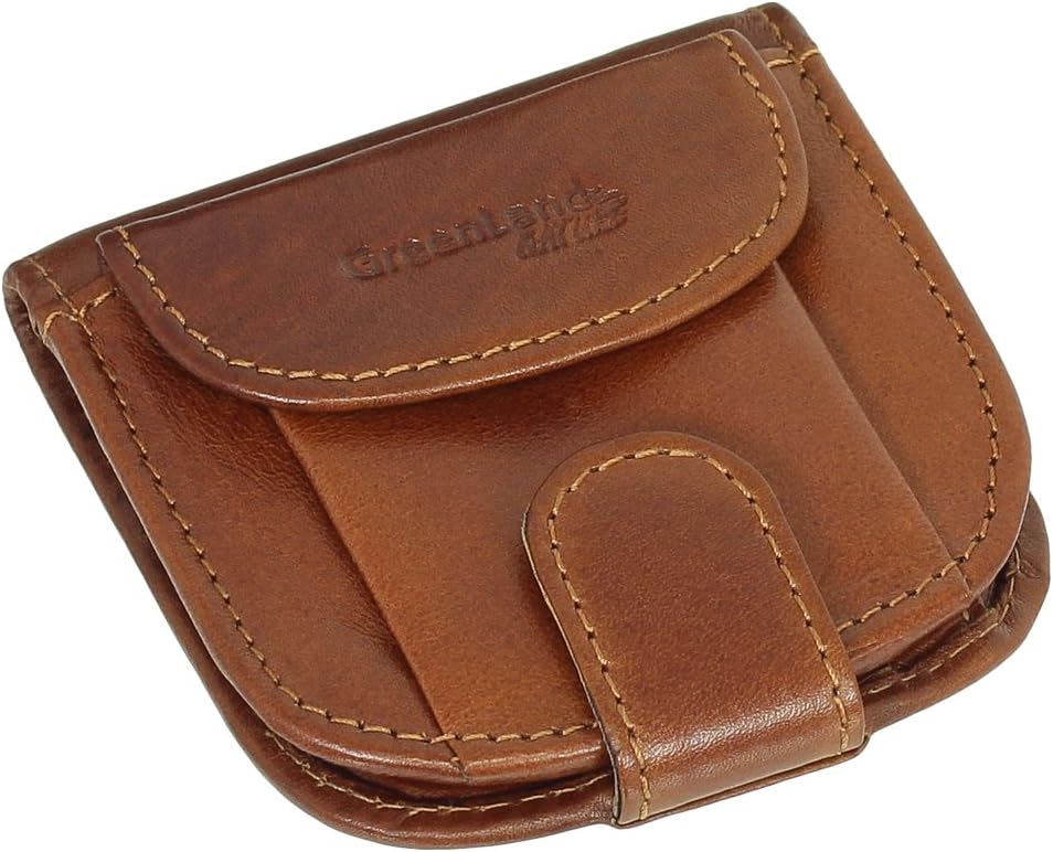 Greenland Nature Mini Leather Wallet 8 cm Ruby