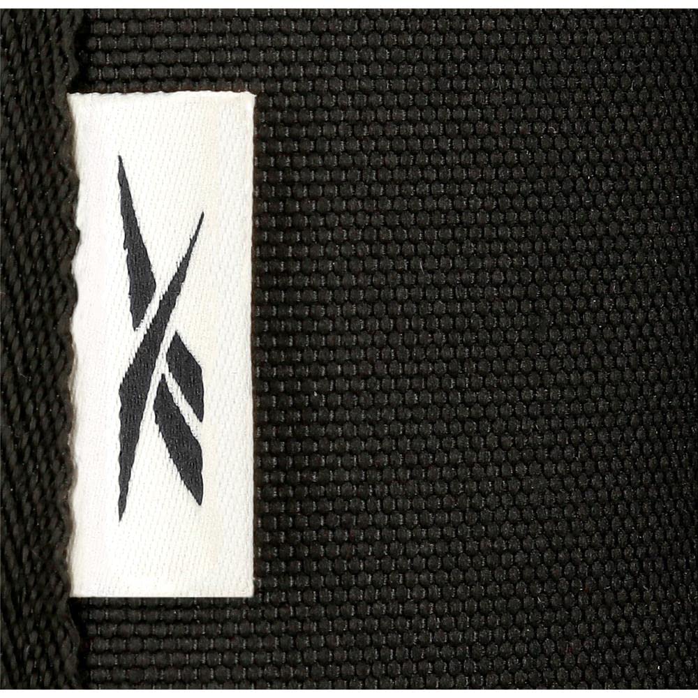 Reebok Boston Sac à Dos Scolaire Double Compartiment Noir 31x44x15 cms Polyester 20,46L
