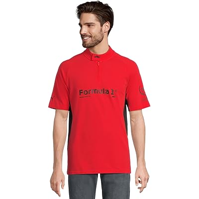 Мужская рубашка PUMA Formula 1 Polo 75 Years pop red