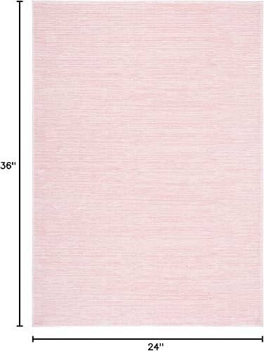 Vista 484 de SAFAVIEH Vision Collection VSN606F - Tapete de 6 pies x 9 pies, crema, moderno, ombré, no desprende pelo, fácil cuidado, para zonas de alto tráfico