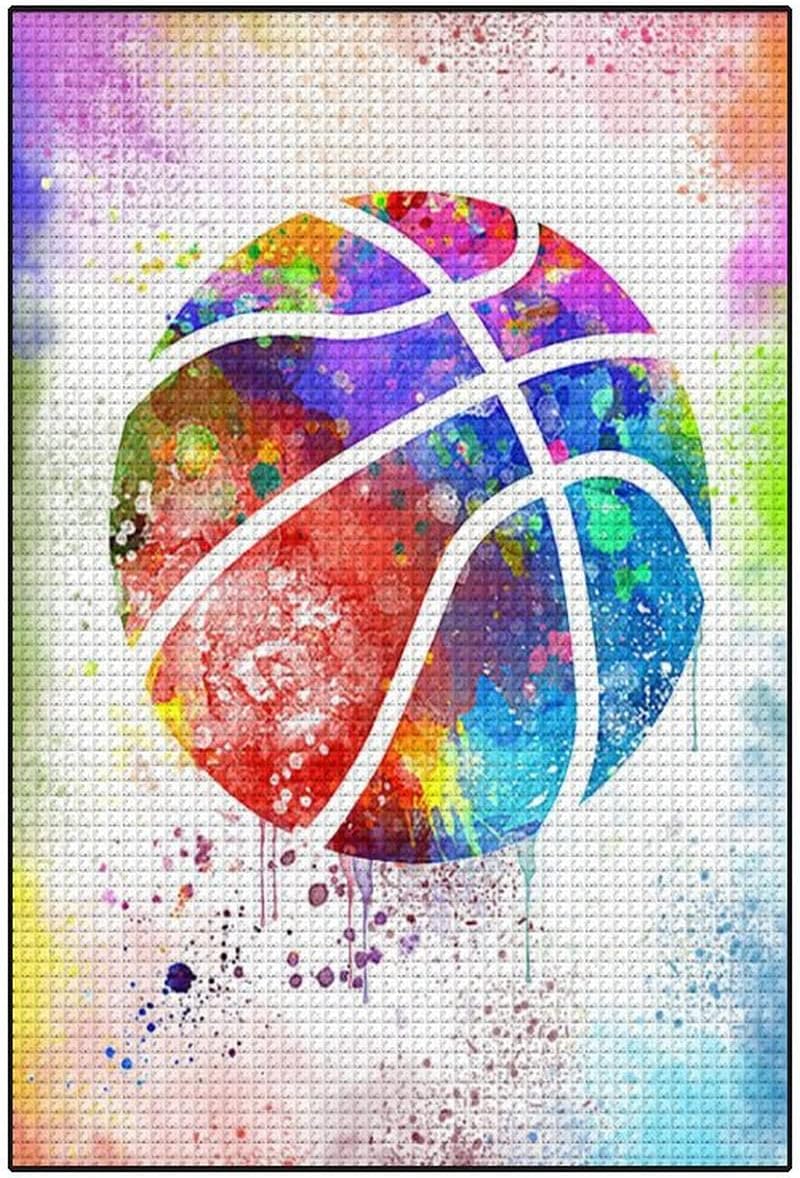 Diamond Painting Kits Basketball Beauty Diamond Painting DIY 5D Frame for Adults Girl,Numbers Accessories Arts and Crafts for Home Wall Decor 16"x20"