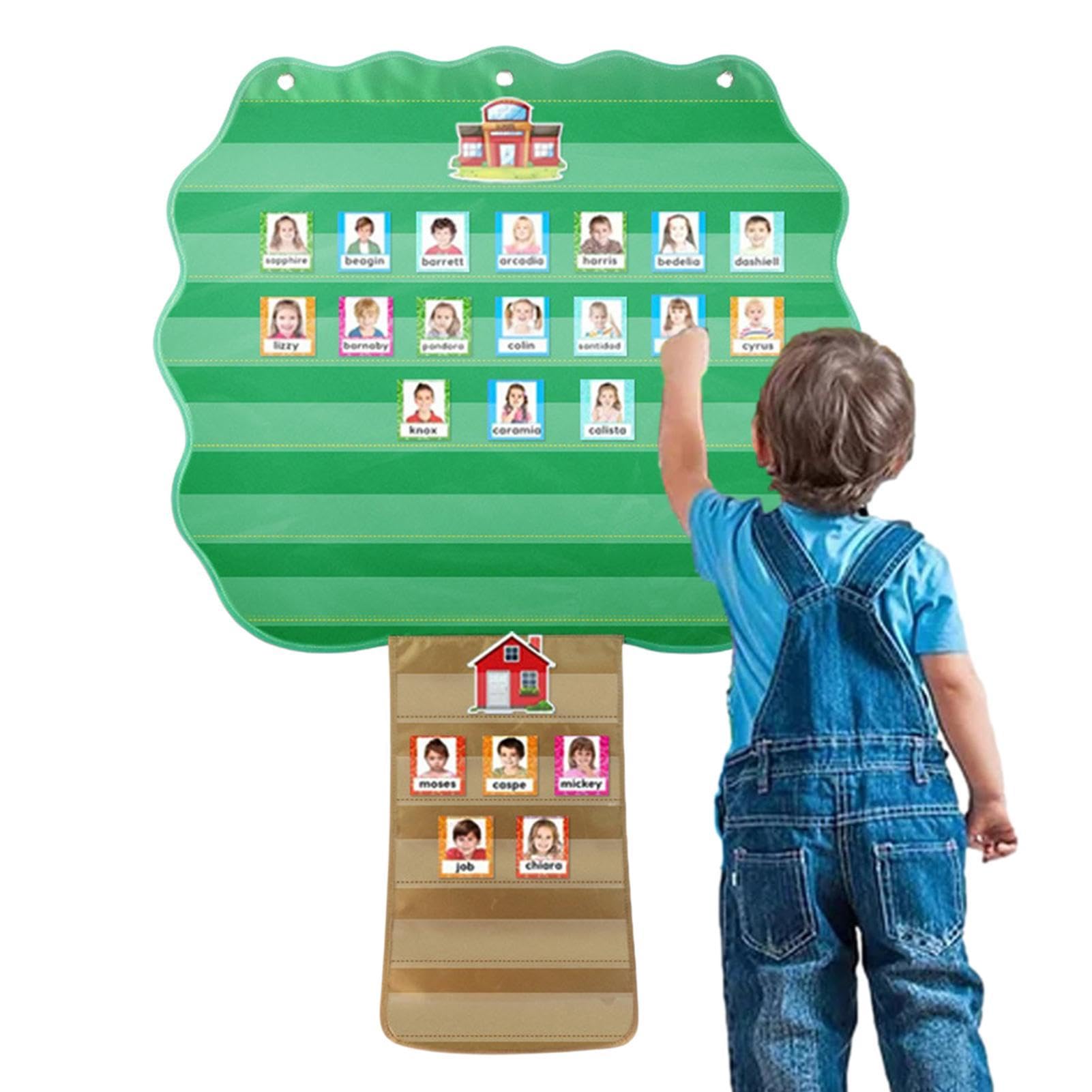 Tableau des programmes pour routine quotidienne en forme d'arbre, apprentissage des outils de gestion du temps