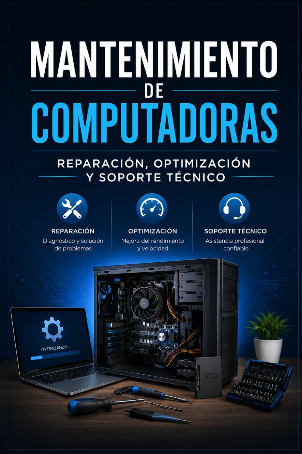 Mantenimiento de Computadoras: Reparación, Optimización y Soporte Técnico