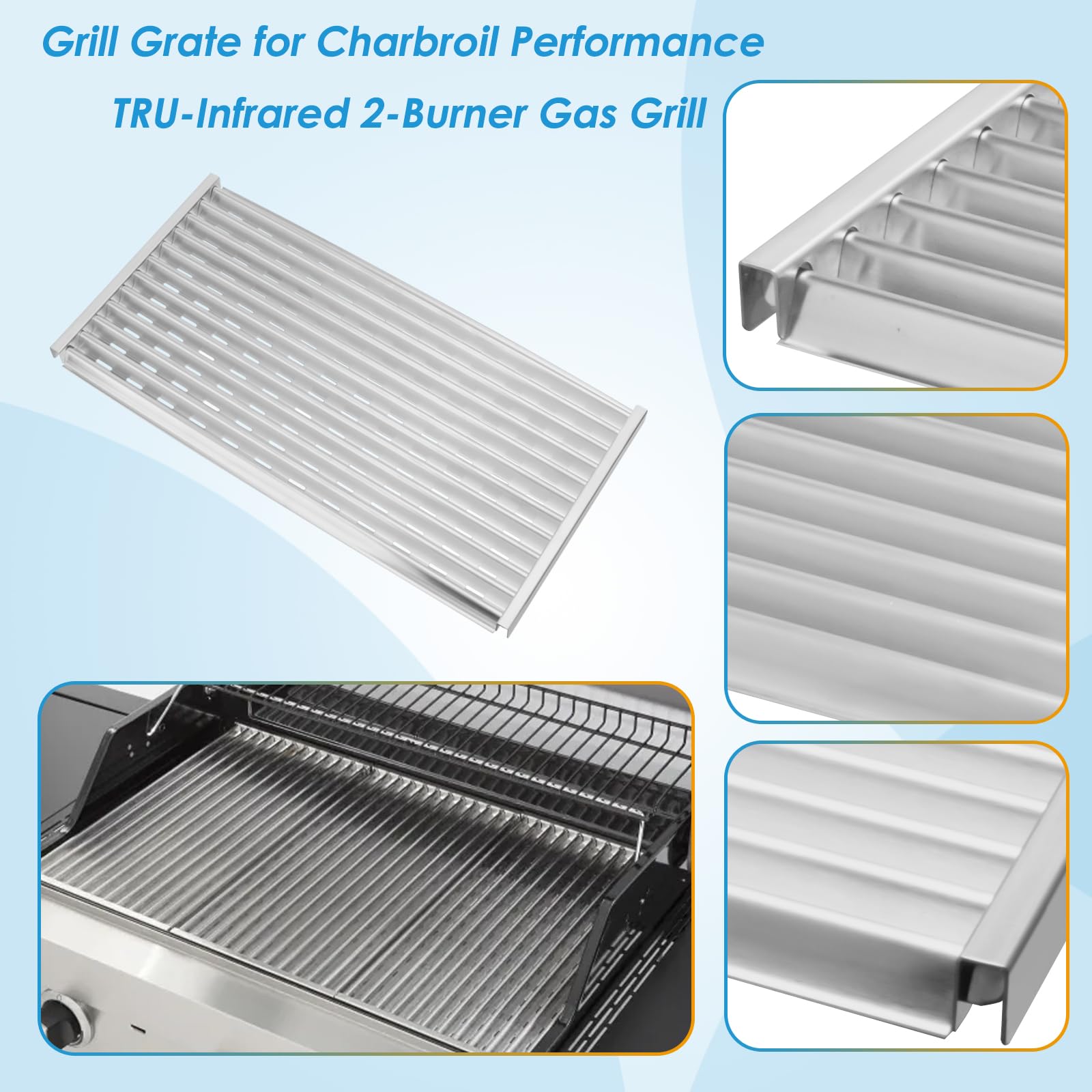Broil Infrared Charbroil Grill Grates Replacements Char Broil