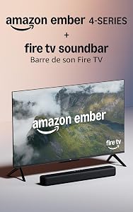 Amazon Ember 43" 4-Series with Fire TV (newest model) with Fire TV Soundbar