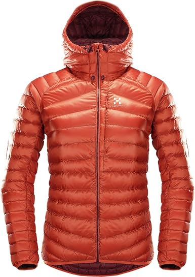 Haglöfs Chaqueta con capucha Plumón Essens III Down Hood, dusty  rust/aubergine : Amazon.es: Ropa