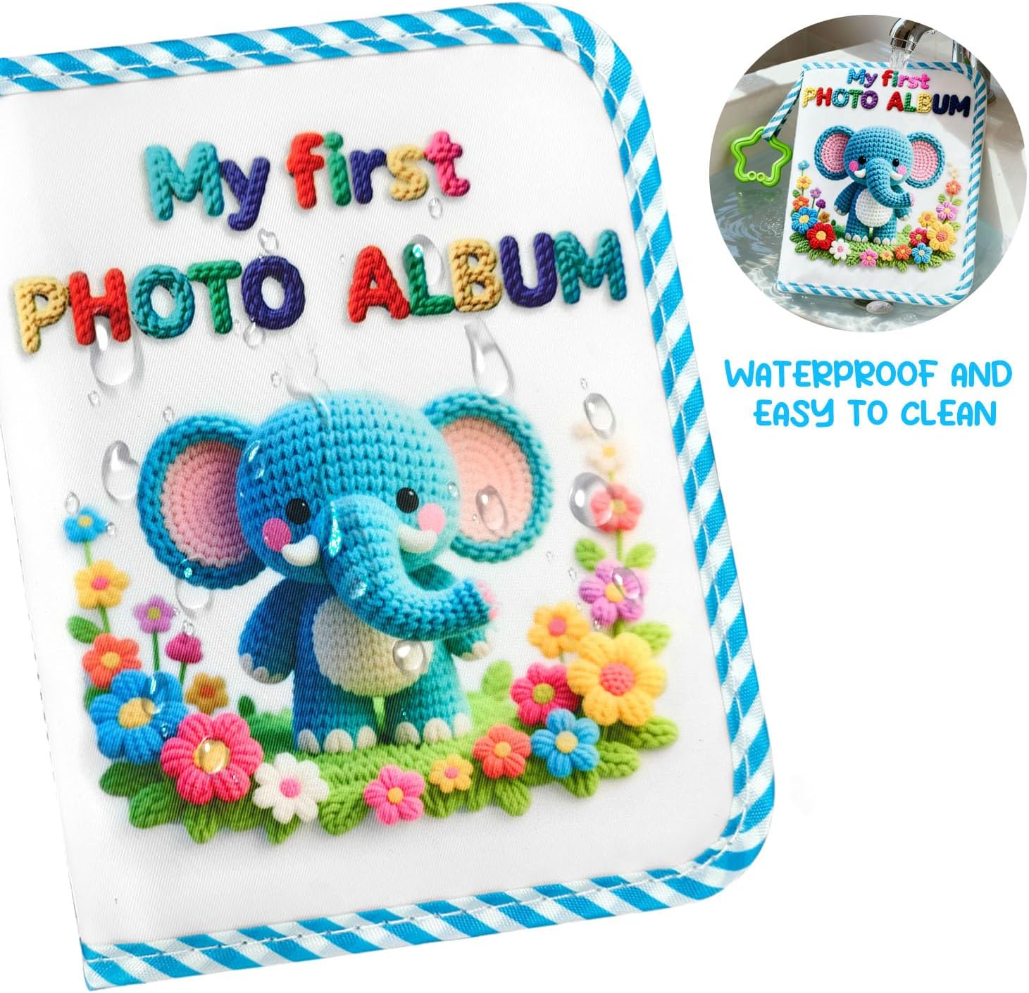 My First Photo Album for Baby(Elephant + Rabbit + Caterpillar)