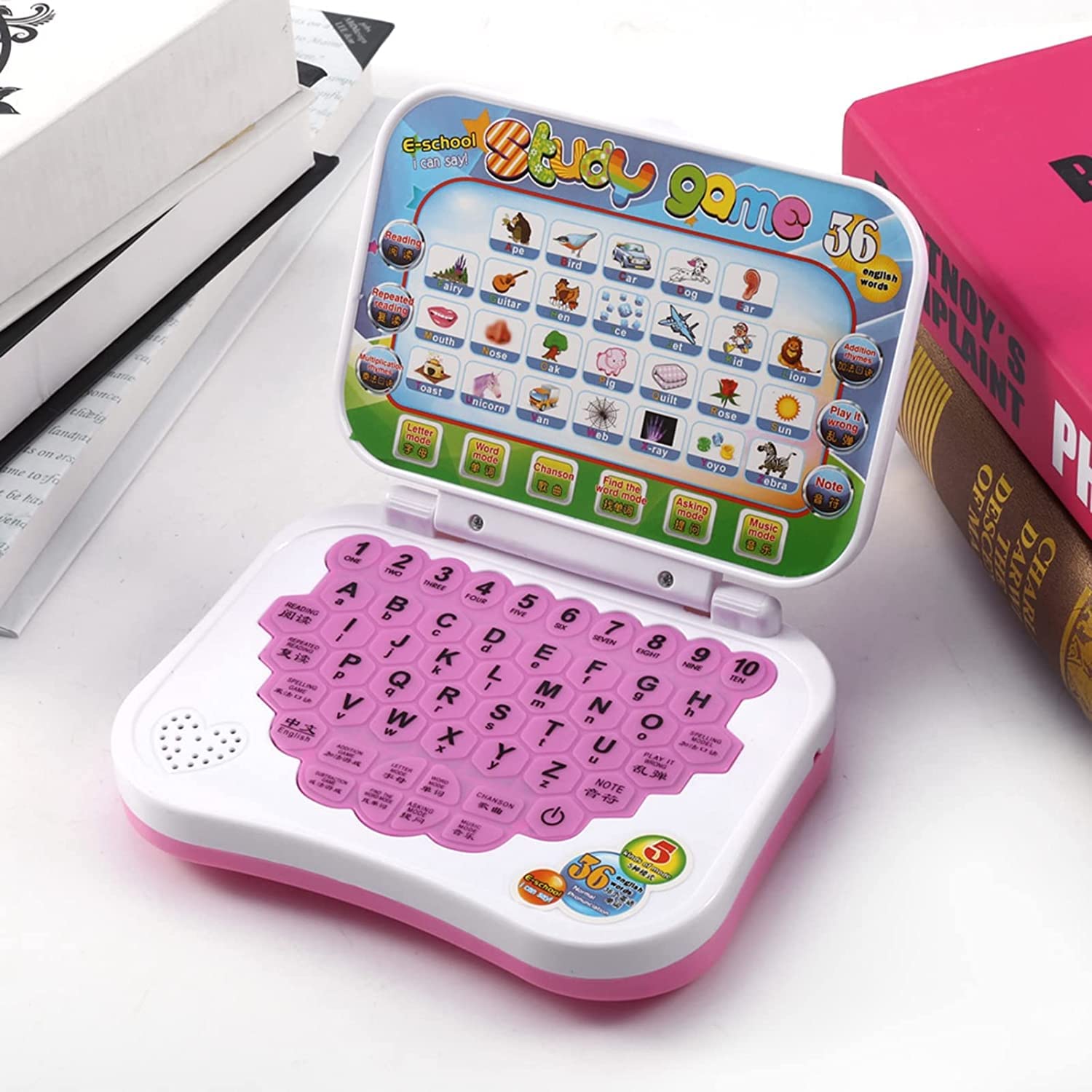 AEXONIZ TOYS Tablet Toy for Kids ABC and 123
