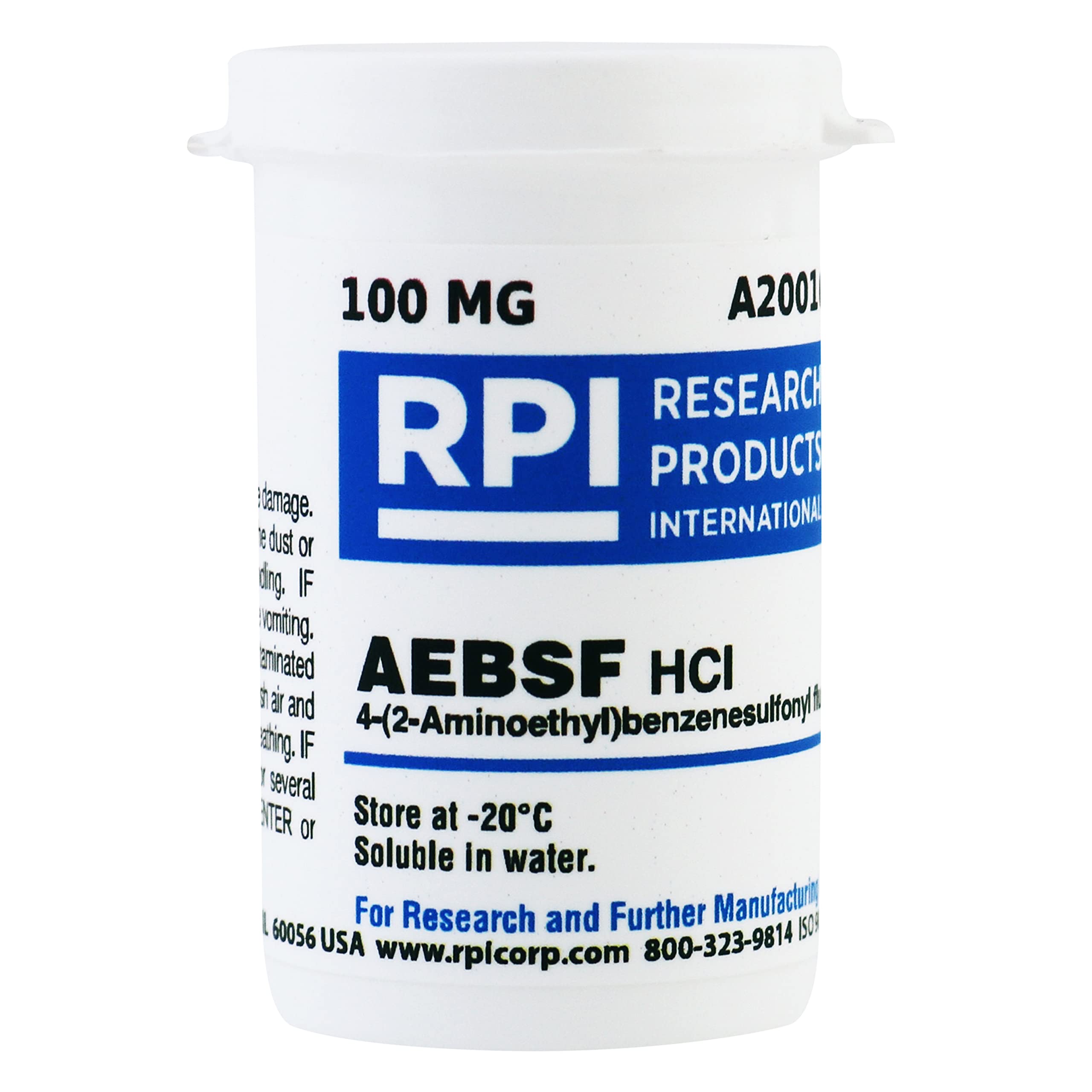 AEBSF [4-(2-Aminoethyl)-benzenesulfonyl Fluoride, HCl], 100 Milligrams