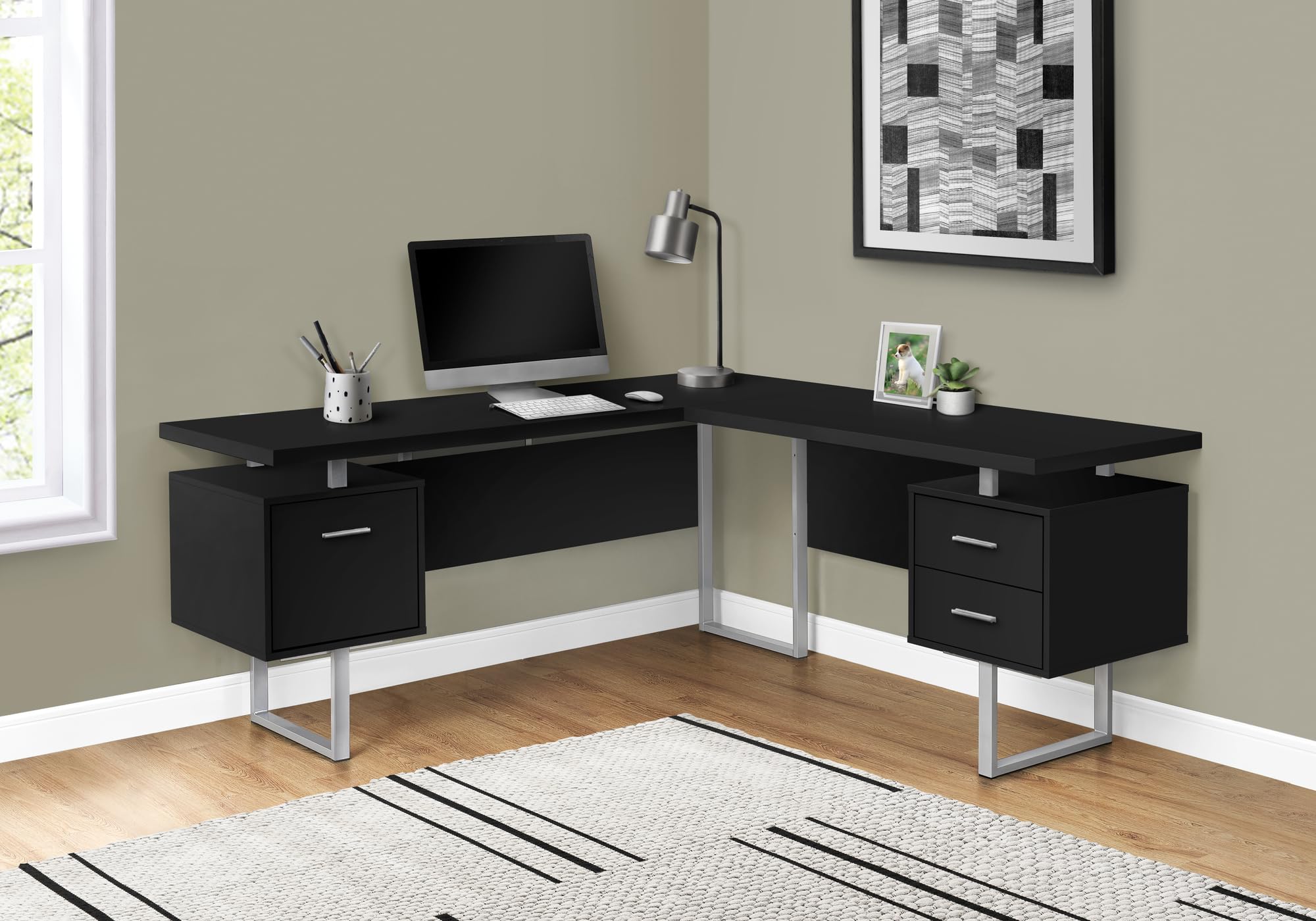 Amazon.com: Monarch Specialties I 7619 Computer Desk, Home Office
