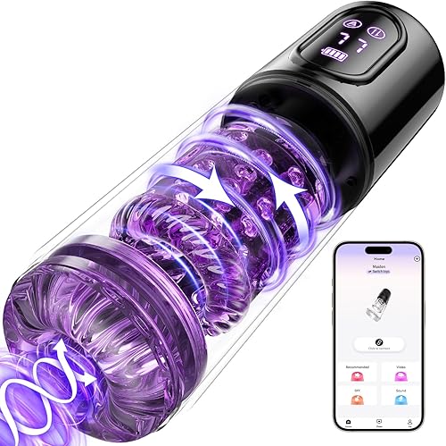 Miniatura 9 de Masturbador masculino automático  Bomba de pene juguetes para adultos, juguetes sexuales masculinos para hombres de bolsillo con 4 bombas, 7