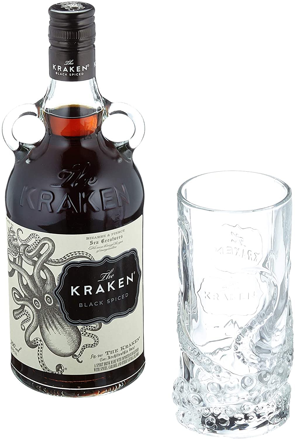 Kraken Black Spiced 40,0 Vol.-% in der Geschenkverpackung - Rum mit einzigartig-würzigem Geschmack (1 x 0,7 l)