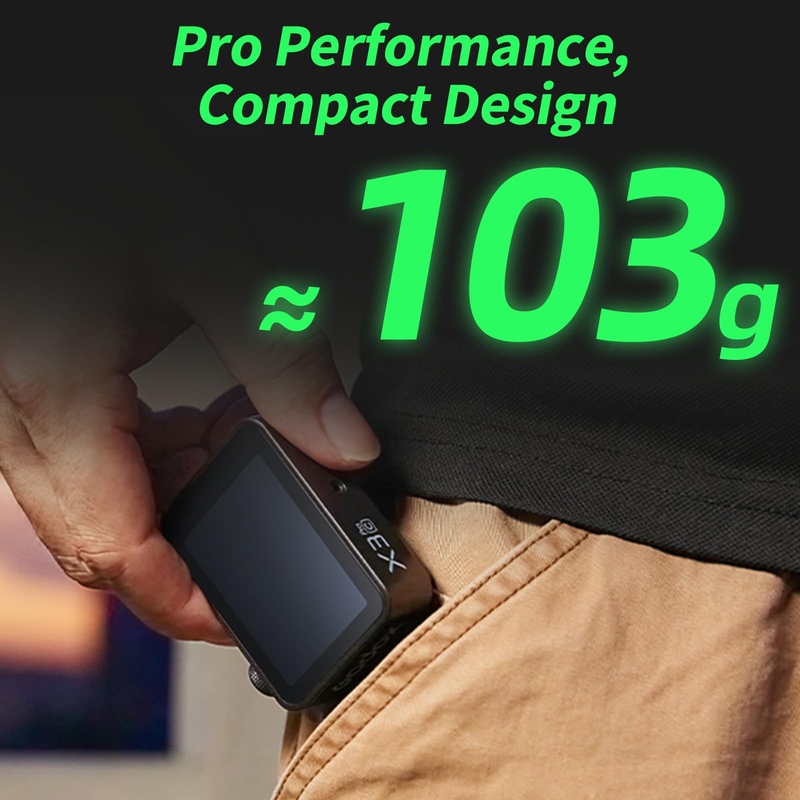 Godox X3PRO N X3Pro-N TTL Trigger Flash Wireless per Nikon,Sistema Wireless X a 2.4 GHz,Touchscreen OLED da 2.4 Pollici,Controllo Tramite Bluetooth e App, Controllo Dell'Otturatore,Ricarica USB-C