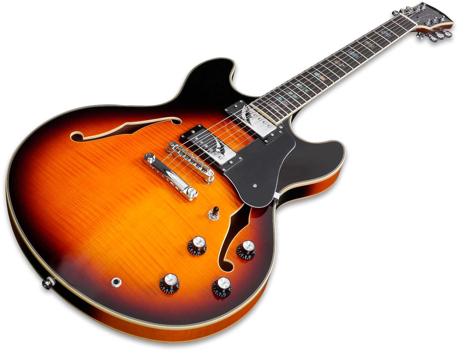 Sire Larry Carlton H7 VS Vintage Sunburst - chitarra elettrica semi-hollow body
