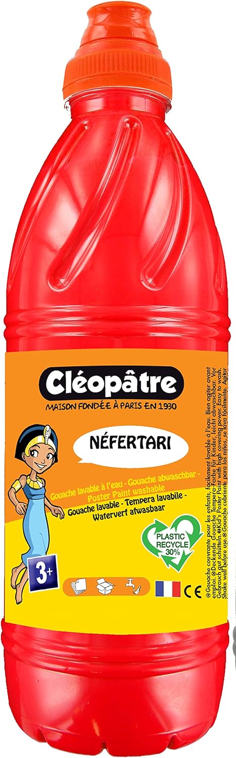 Cleopatra pgbb1-13 °C Gouache néfertari Baby Blue/White 34 x 25 x 27 cm