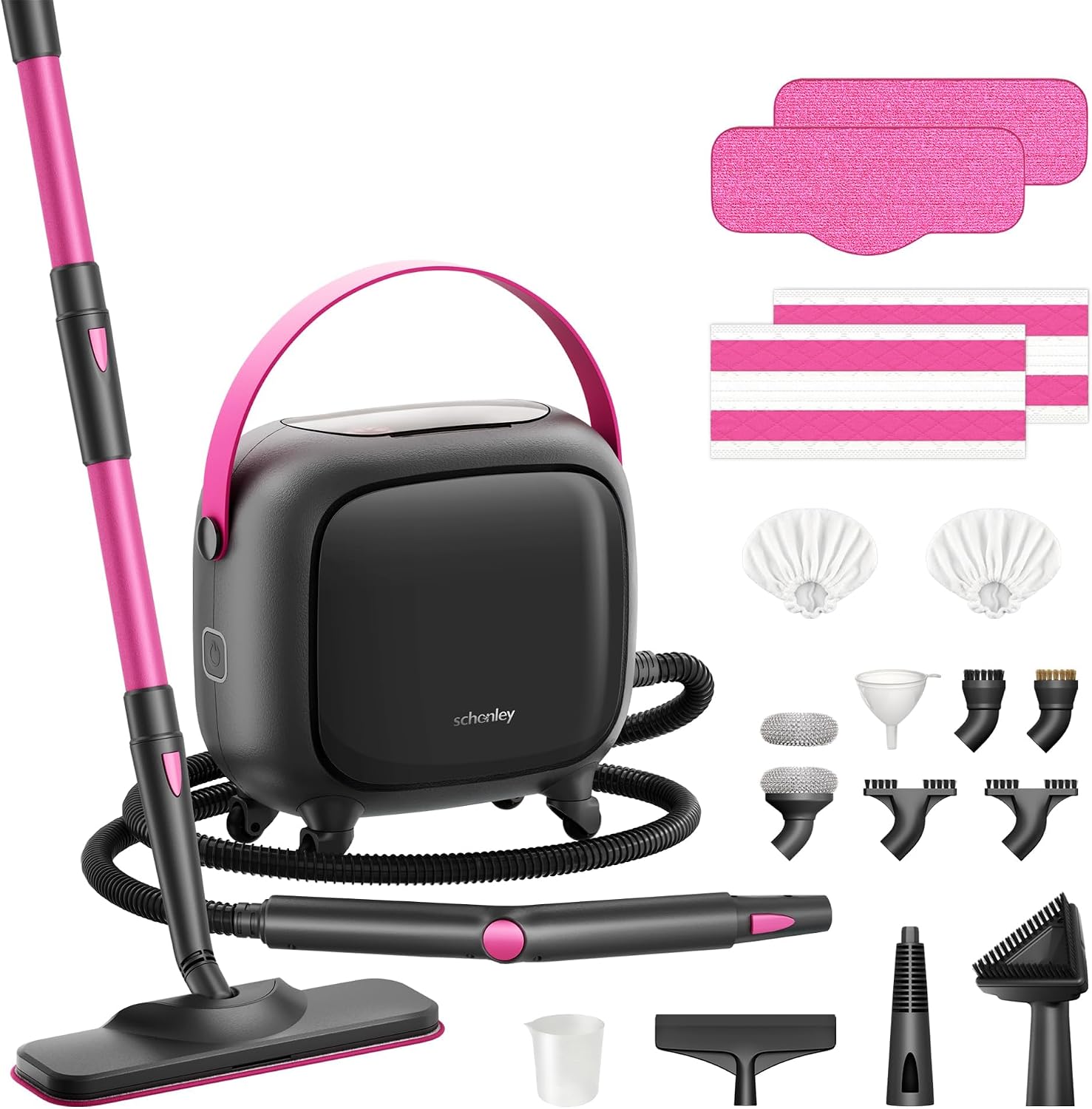 Schenley 21-in-1 Steam Cleaner for Home, Heavy-Duty Steamer for Cleaning | 3.5 Bar Pressure | 248°F Deep Cleaning | 45.5 oz Large Tank | Steam Lock Switch | for Floor, Grout, Tile, Kitchen & Bathroom — Zaynora Luxury Marketplace