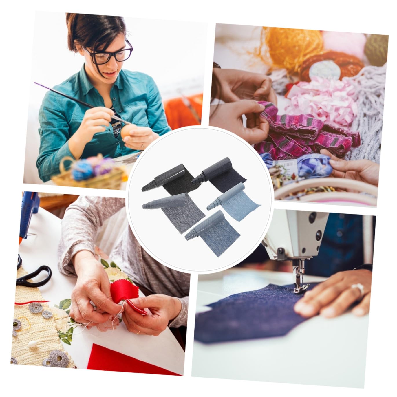MAGICLULU 20rollen Bügelflicken Stoffflicken Für Bekleidung Einfach Anzubringen Reparieren Und Dekorieren Von Kleidung