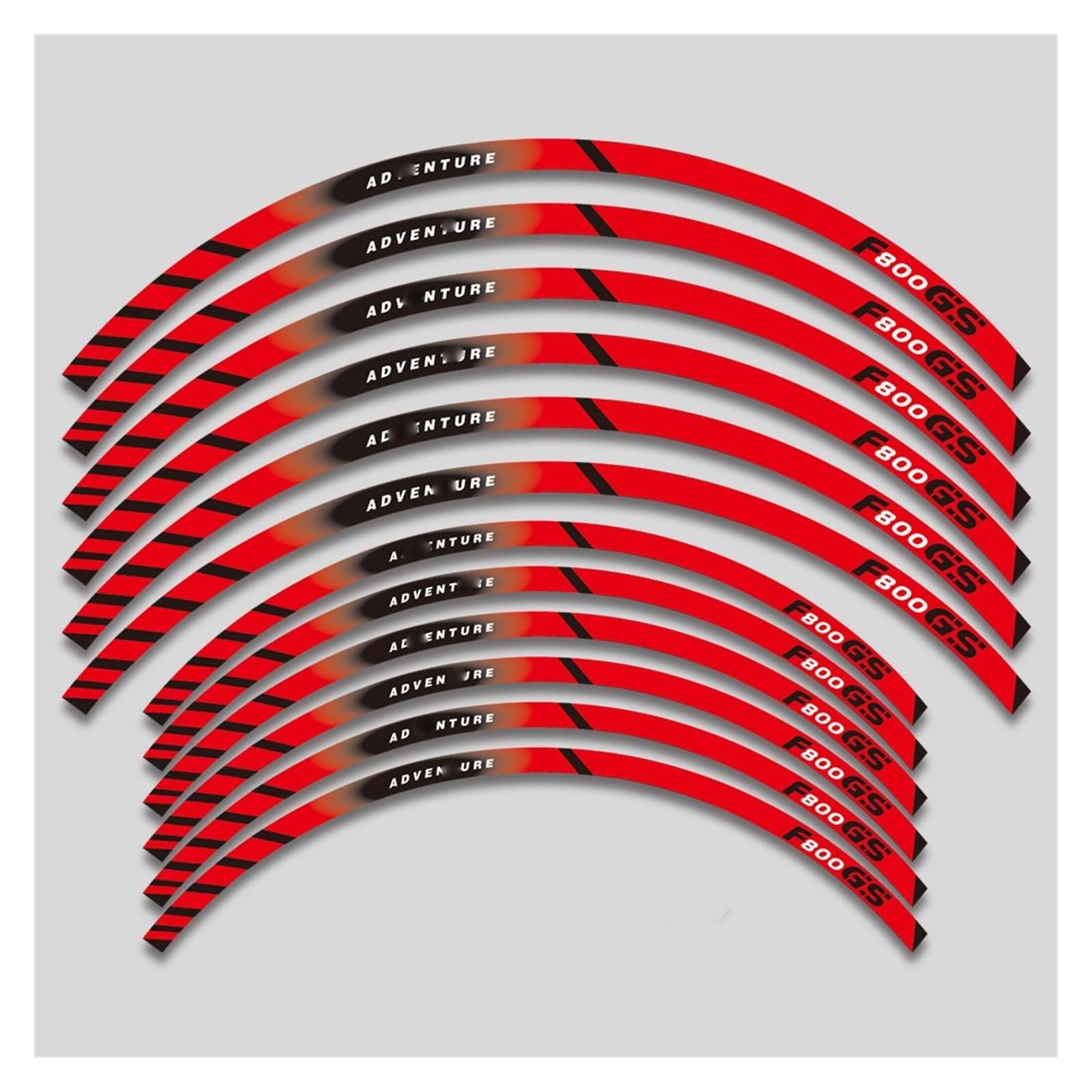 Applique for F800GS F 800GS F800 GS F 800 GS Reflective Stickers Sticker Waterproof Decals(A4)