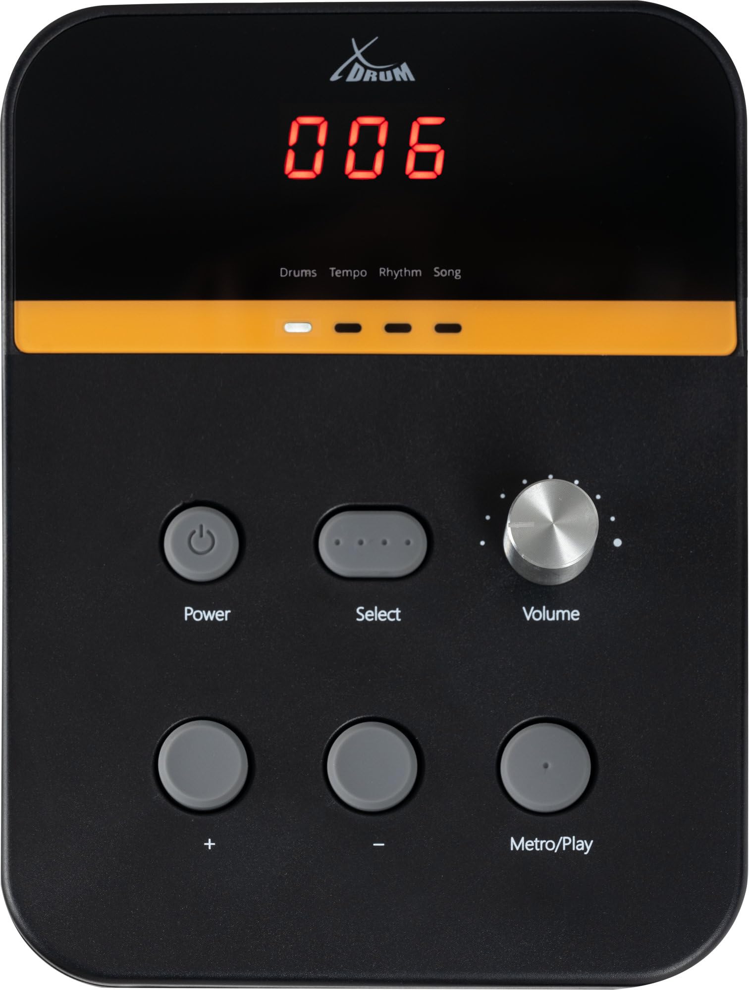 XDrum DD-250 E-Drum Set con Mesh Heads - Batteria elettronica con 4 pad mesh head, 3 pad piatti, controller a pedale Kick & Snare, rack e bacchette - 12 preset kit con 68 suoni e 10 brani playalong