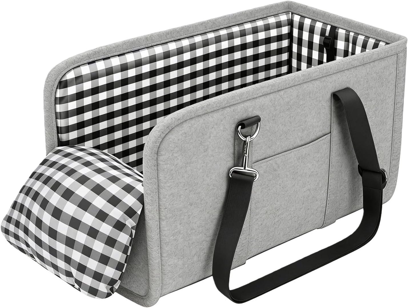 Ergonomic Dog for Small Dogs Providing Detachable Shoulder Strap and Cushion with Straps