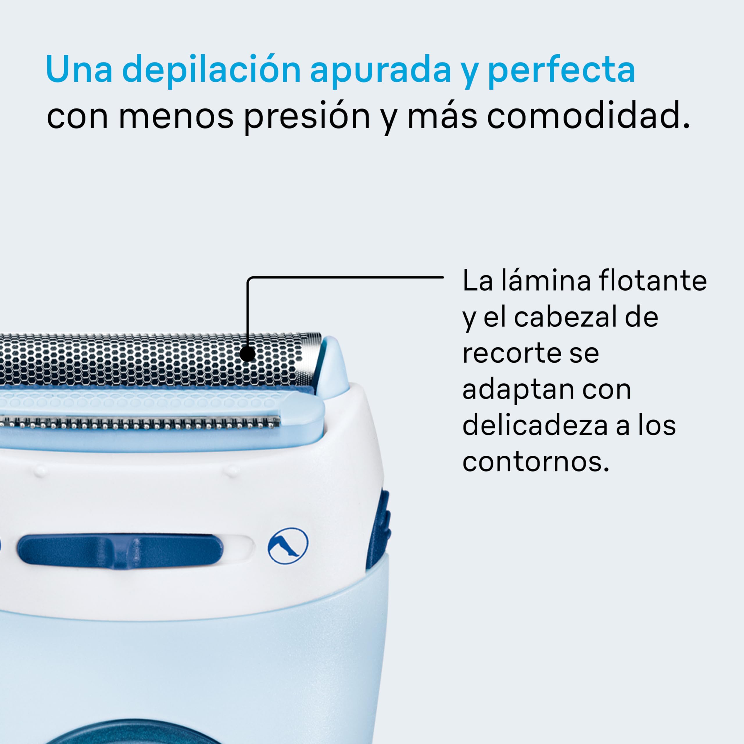 Braun Silk-épil LS 5160, Afeitadora Femenina Inalámbrica, Azul