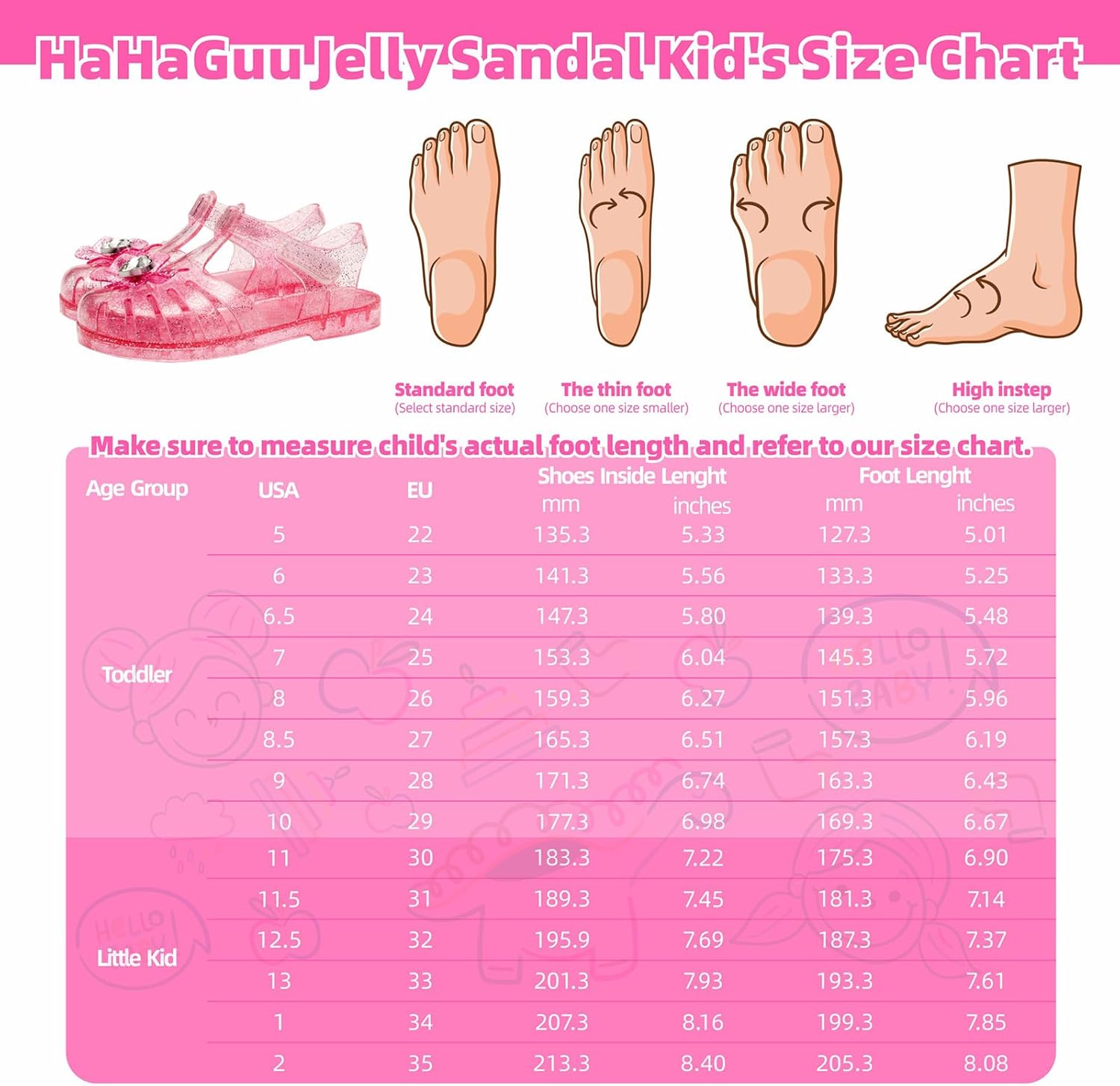 Girls Jelly Sandals Summer Costume Princess Dress Flat Breathable Waterproof Fisherman Gladiator Shoes For Girl Closed Toe Beach Flat-Sandals For Toddler Little Kid Big Kids - Image 6