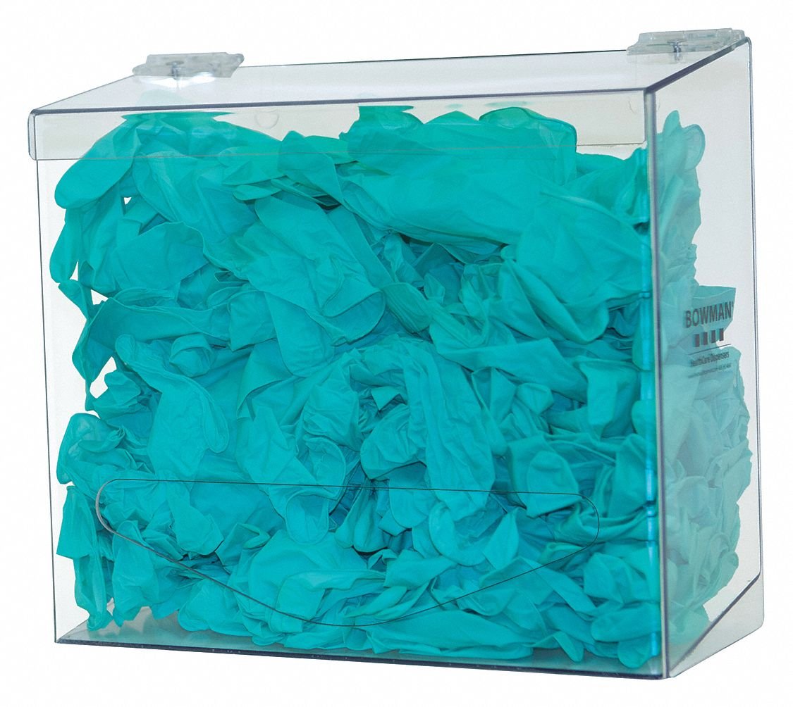 Bulk Dispenser, Clear, 11-1/8inH