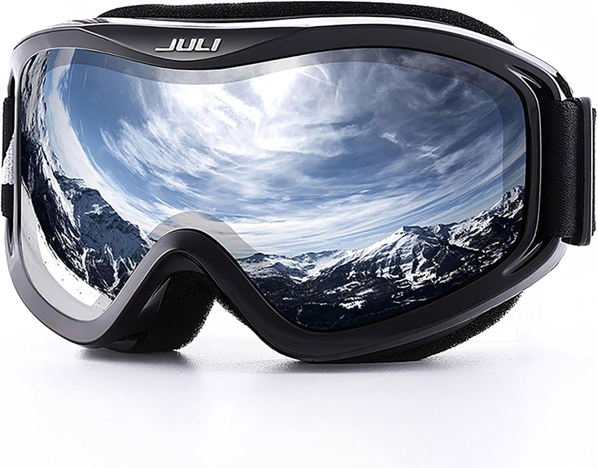 Juli Gafas de esquí,Gafas de Snowboard para Nieve Hombres Mujeres Motos de Nieve Esquí Patinaje