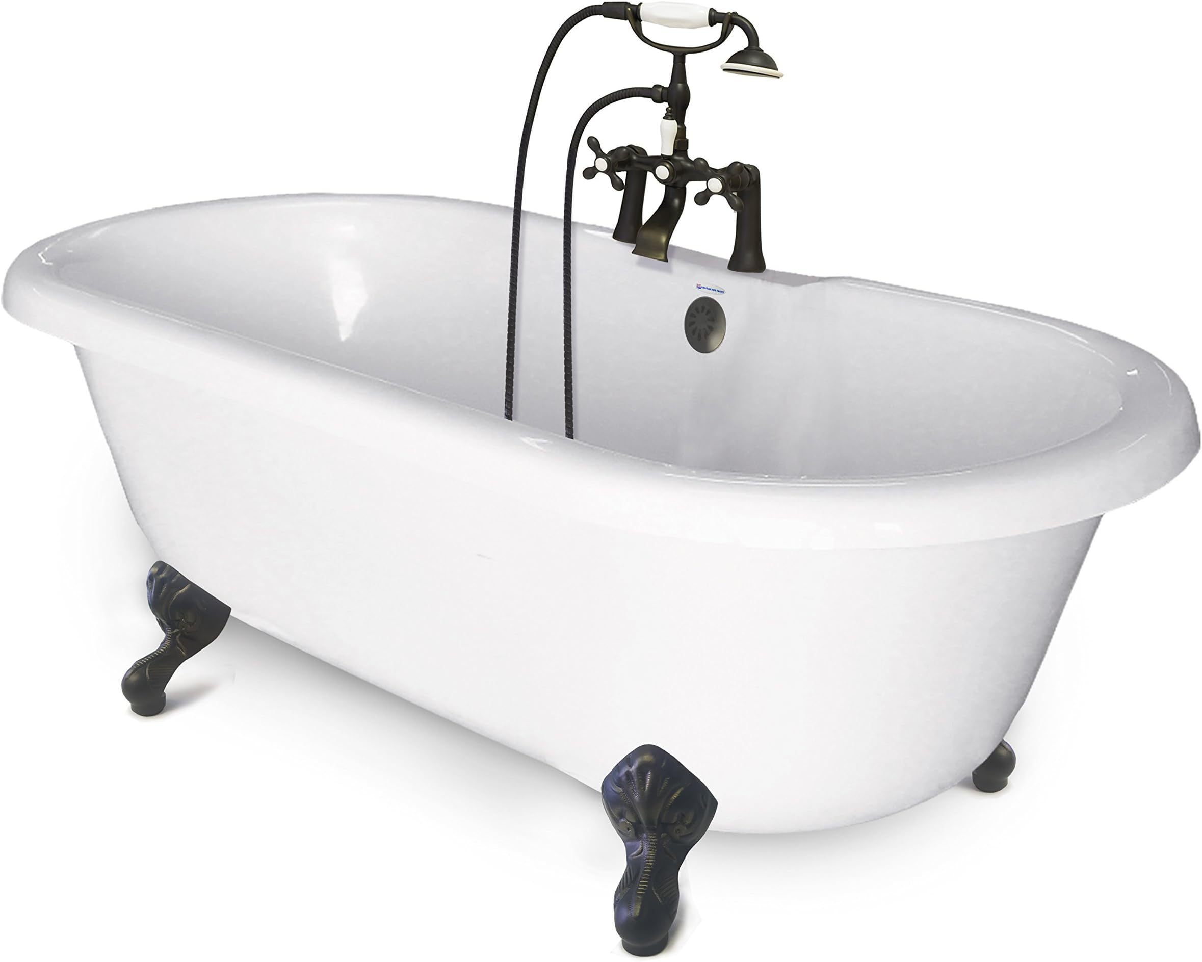 American Bath Factory CC-DC-C-OB Chelsea Collection Double Ended Tub